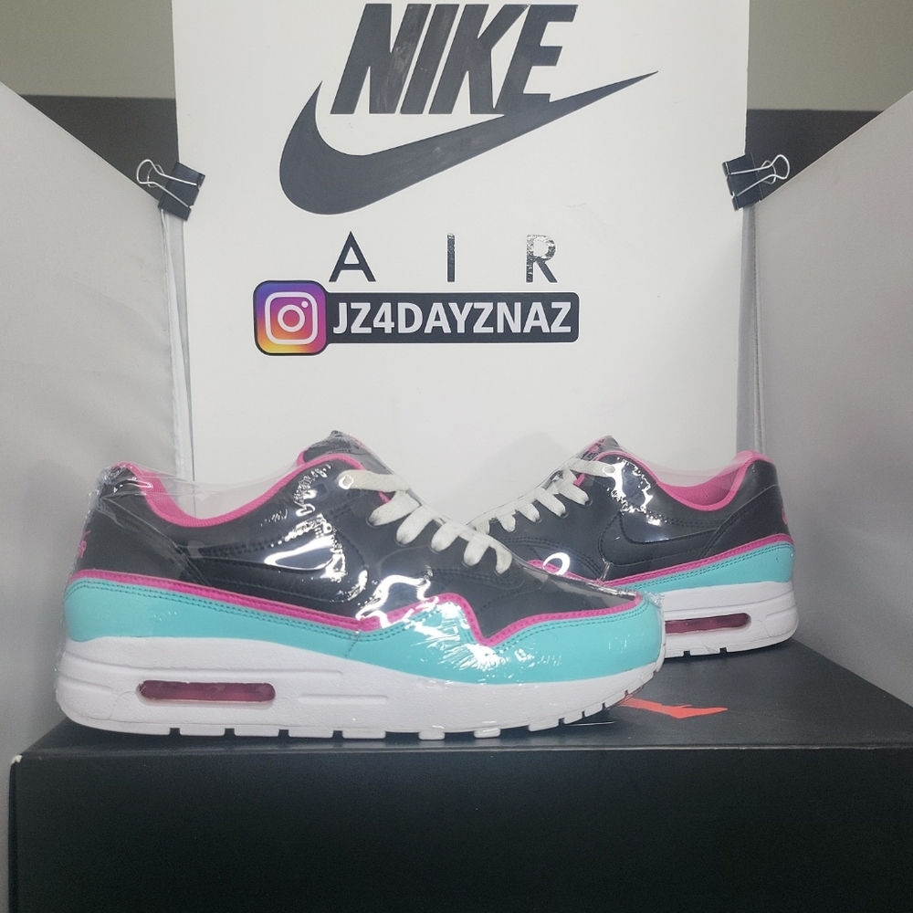 Size 6Y- Nike Air Max 1 DBL South Beach(GS) BV0052 001 (7.5 Wmns) Fits Men Size